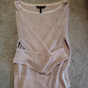 BCBG Max Azria Pink Shimmer Sweater
